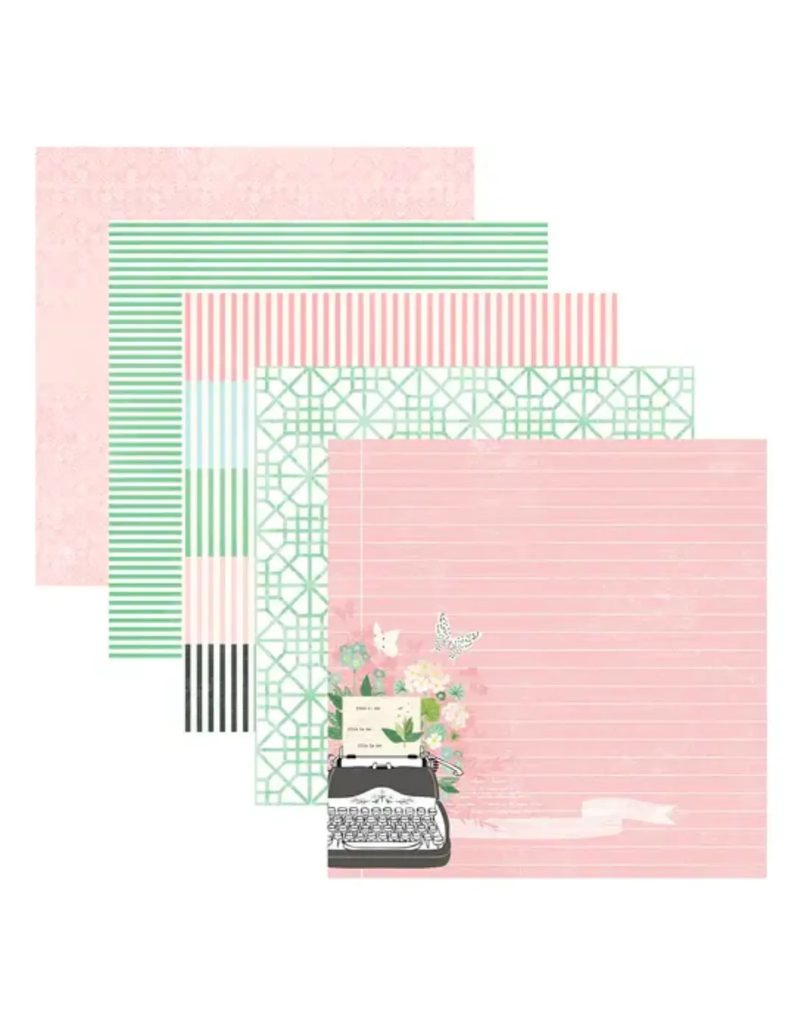 SPELLBINDERS SPELLBINDERS ROSIE'S STUDIO HELLO IT'S ME! 12x12 PAPER PACK