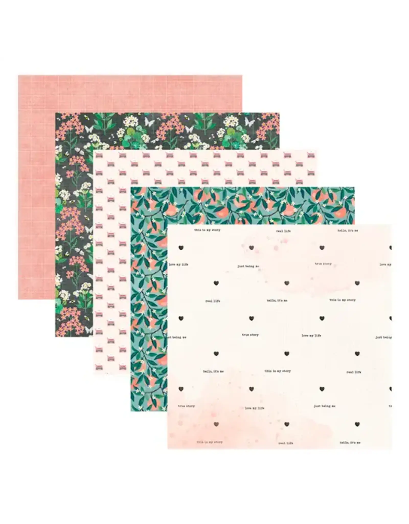 SPELLBINDERS SPELLBINDERS ROSIE'S STUDIO HELLO IT'S ME! 12x12 PAPER PACK