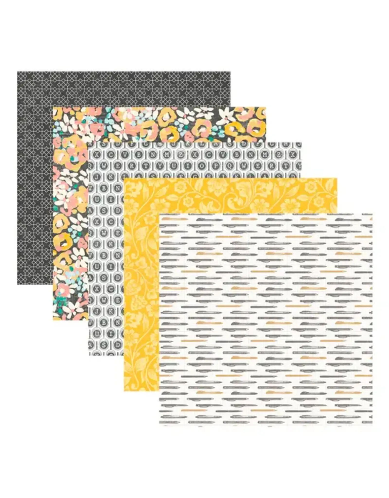 SPELLBINDERS SPELLBINDERS ROSIE'S STUDIO HELLO IT'S ME! 12x12 PAPER PACK