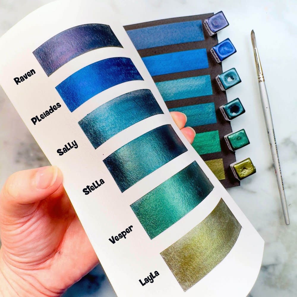 POP! PIGMENTS POP! PIGMENTS AQUARELLE MINUIT 6/PK