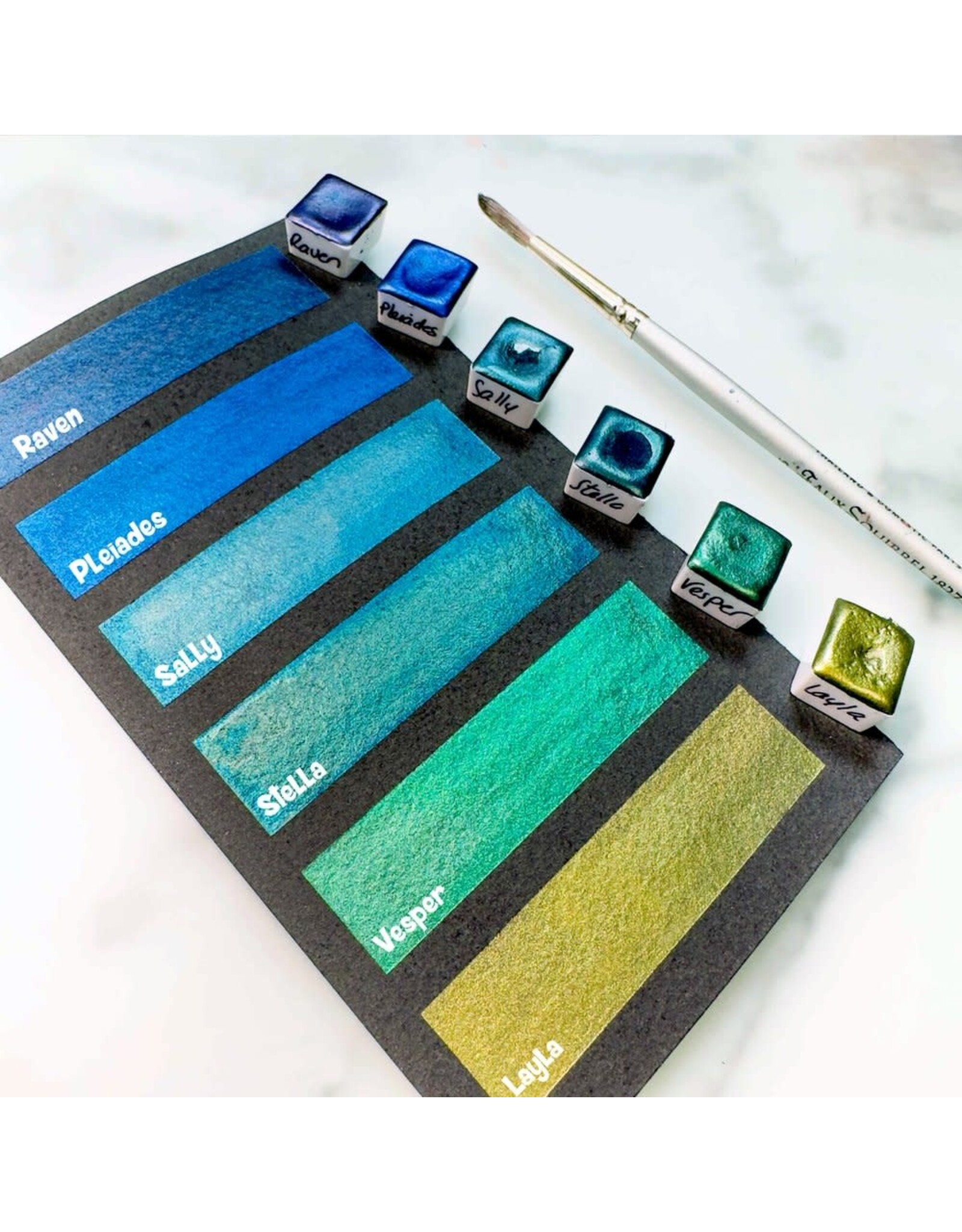 POP! PIGMENTS POP! PIGMENTS AQUARELLE MINUIT 6/PK
