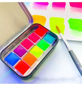 POP! PIGMENTS POP! PIGMENTS AQUARELLE FLUORESCENTE 10/PK