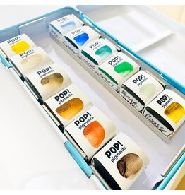 POP! PIGMENTS POP! PIGMENTS PALETTE AQUARELLE TERRE ET MER 12/PK