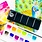 POP! PIGMENTS POP! PIGMENTS PALETTE AQUARELLE ÉCLATÉE 12/PK
