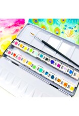 POP! PIGMENTS POP! PIGMENTS PALETTE AQUARELLE ÉCLATÉE 24/PK