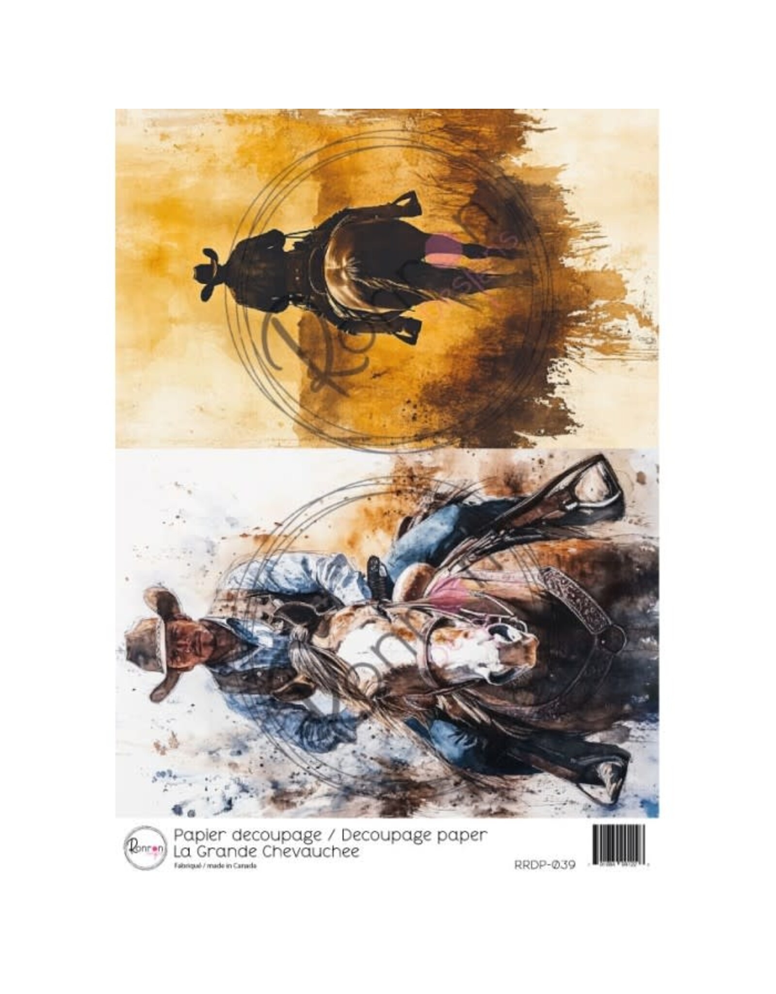RONRON DESIGNS RONRON DESIGNS LA GRANDE CHEVAUCHÉE RICE PAPER