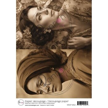 RONRON DESIGNS RONRON DESIGNS RACHEL MARTIN - FEMMES D'ÉPOQUE RICE PAPER