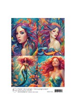 RONRON DESIGNS RONRON DESIGNS RACHEL MARTIN - SIRENES RICE PAPER