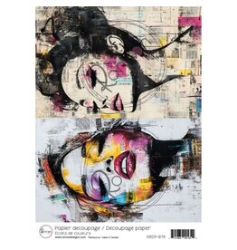 RONRON DESIGNS RONRON DESIGNS ECLATS DE COULEURS RICE PAPER