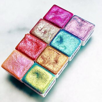 POP! PIGMENTS POP! PIGMENTS AQUARELLE SUPERSTARS 8/PK
