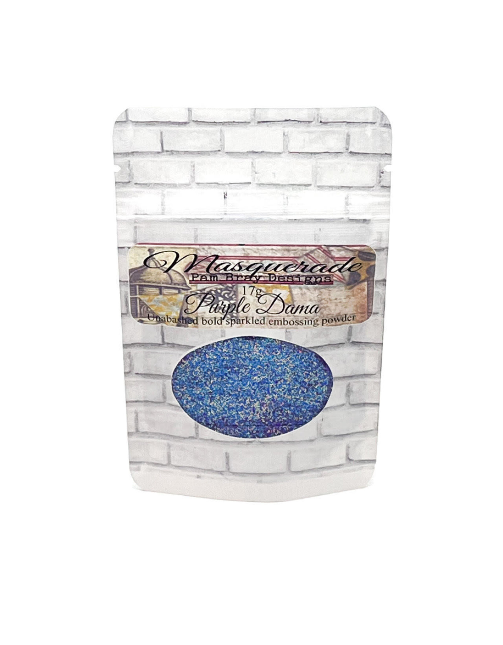 EMERALD CREEK EMERALD CREEK PAM BRAY DESIGNS MASQUERADE PURPLE DAMA EMBOSSING POWDER