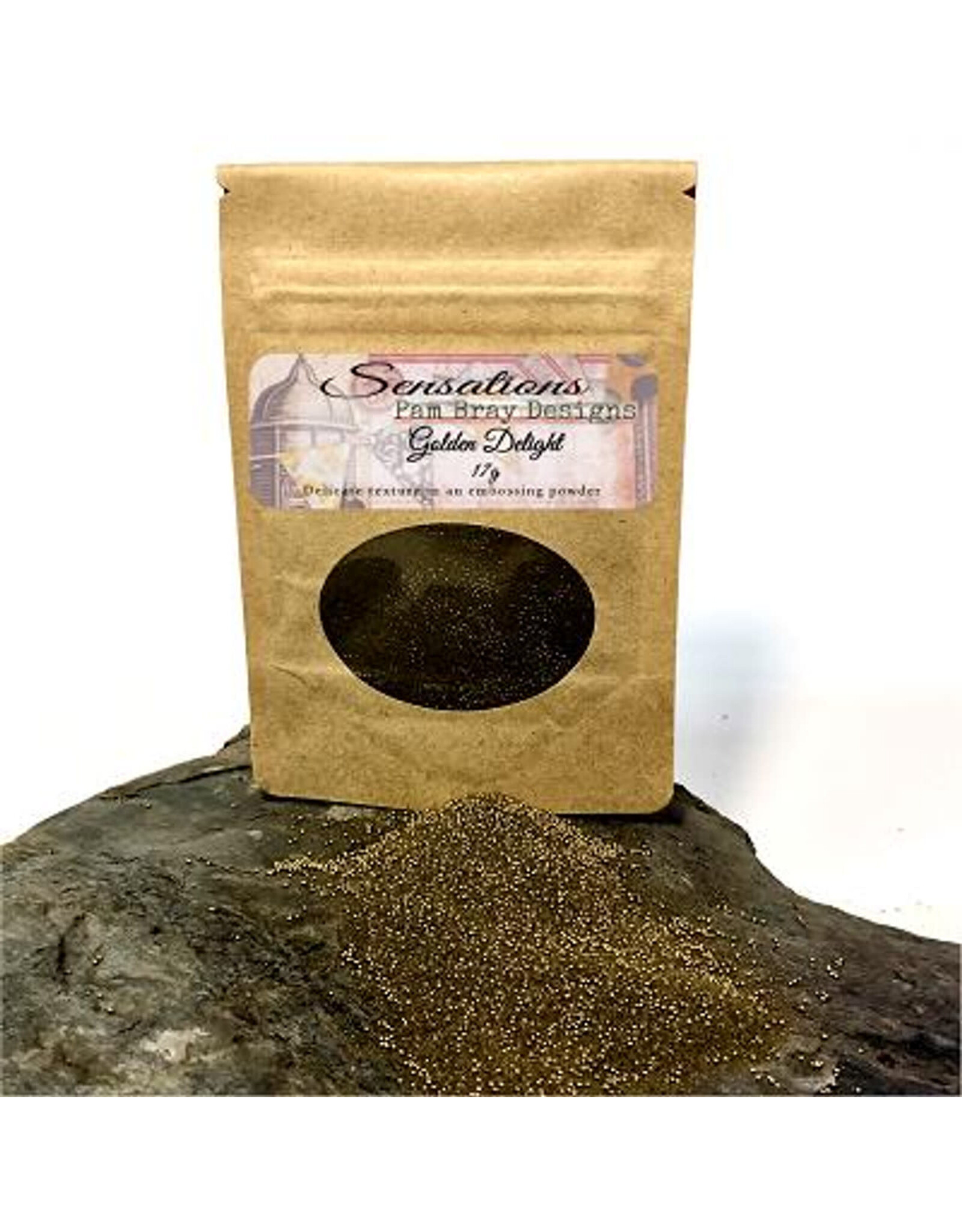 EMERALD CREEK EMERALD CREEK PAM BRAY DESIGNS GOLDEN DELIGHT SENSATIONS EMBOSSING POWDER
