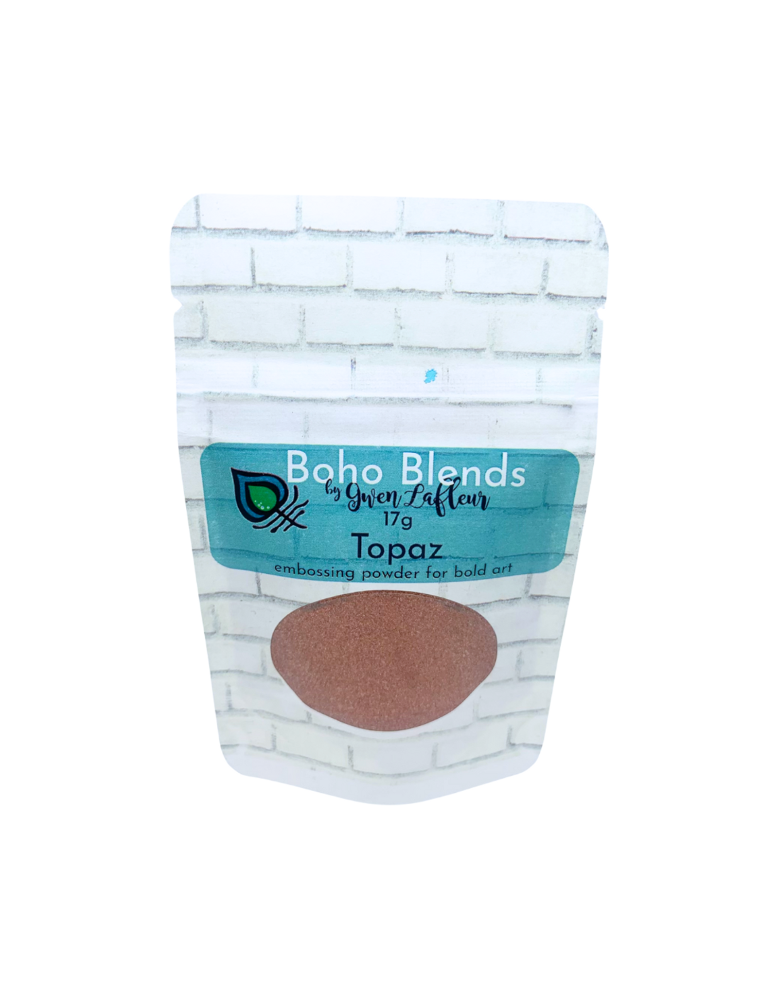 EMERALD CREEK EMERALD CREEK GWEN LAFLEUR BOHO BLENDS TOPAZ EMBOSSING POWDER