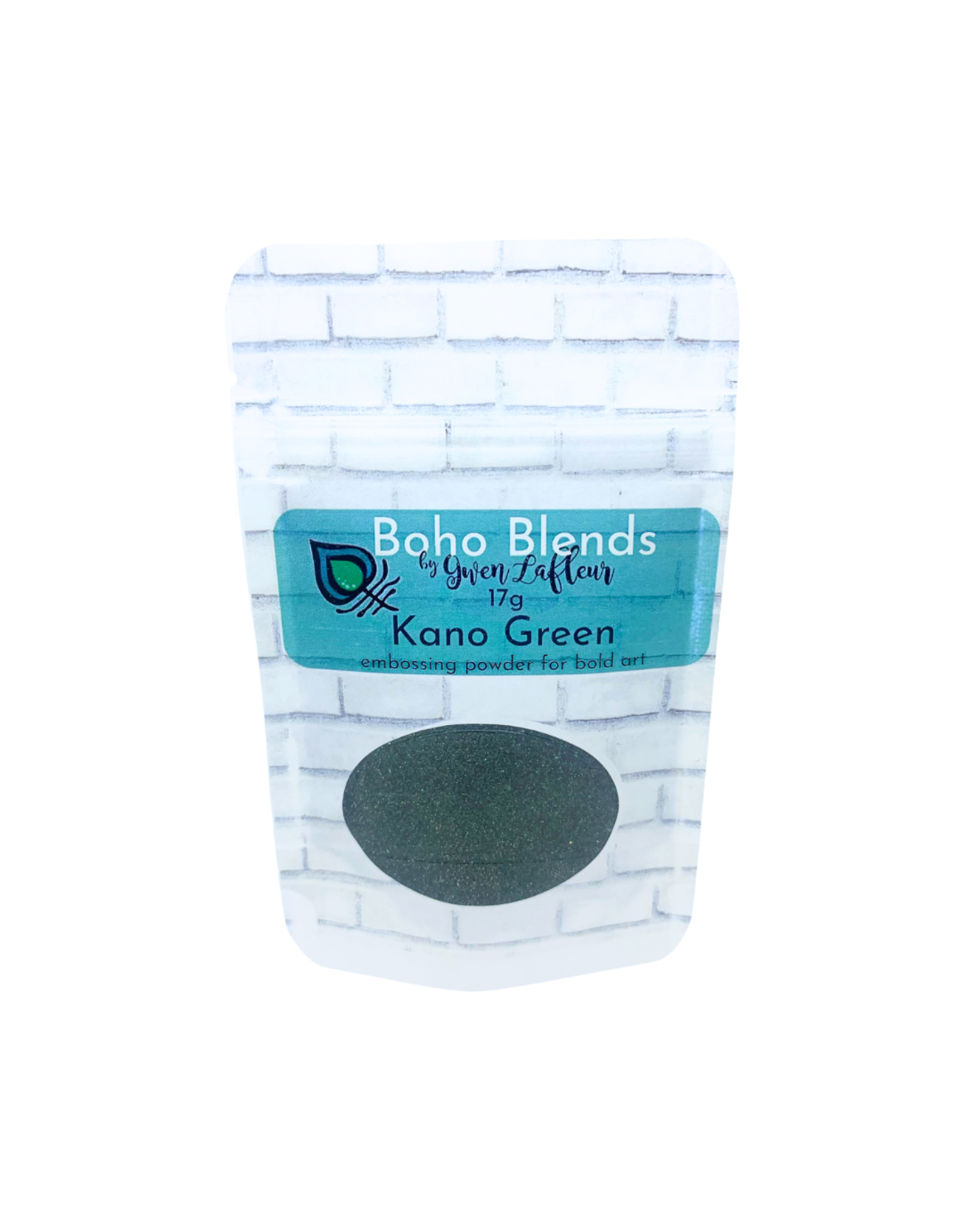 EMERALD CREEK EMERALD CREEK GWEN LAFLEUR BOHO BLENDS KANO GREEN EMBOSSING POWDER