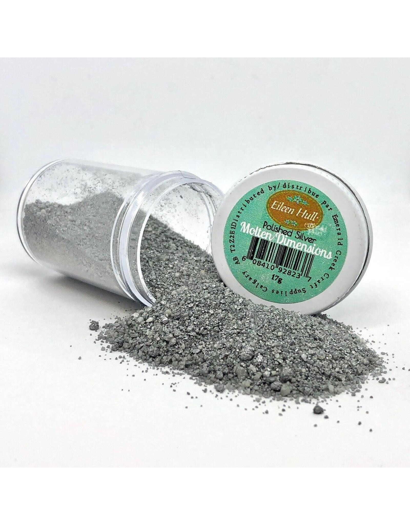 EMERALD CREEK EMERALD CREEK EILEEN HULL MOLTEN DIMENSION POLISHED SILVER EMBOSSING POWDER