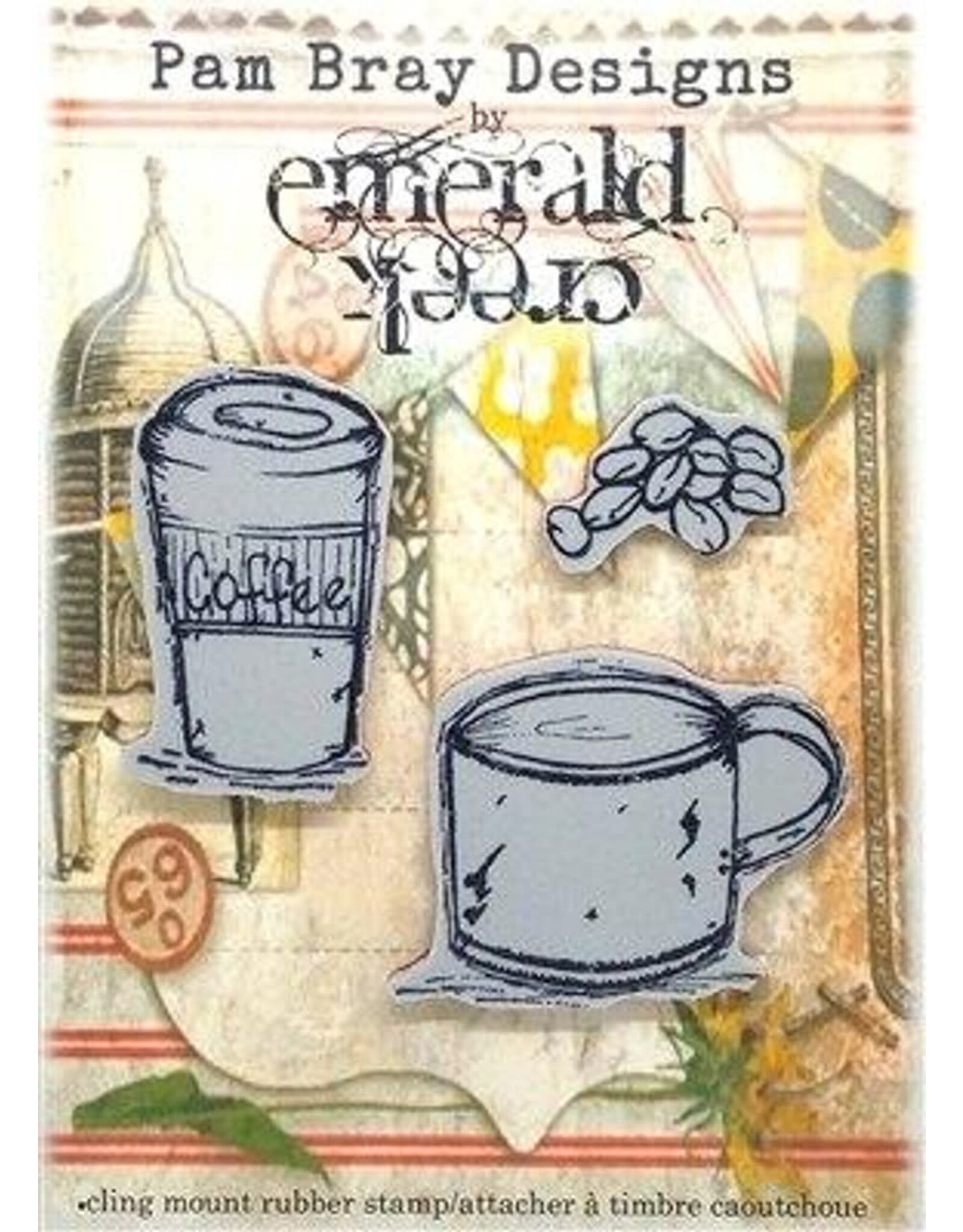 EMERALD CREEK EMERALD CREEK PAM BRAY DESIGNS FIRESIDE CLING MOUNT STAMP SET