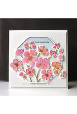 PENNY BLACK PENNY BLACK 3D BLOSSOMS 6x6 EMBOSSING FOLDER