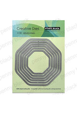 PENNY BLACK PENNY BLACK DELICATE OCTAGON DIE SET