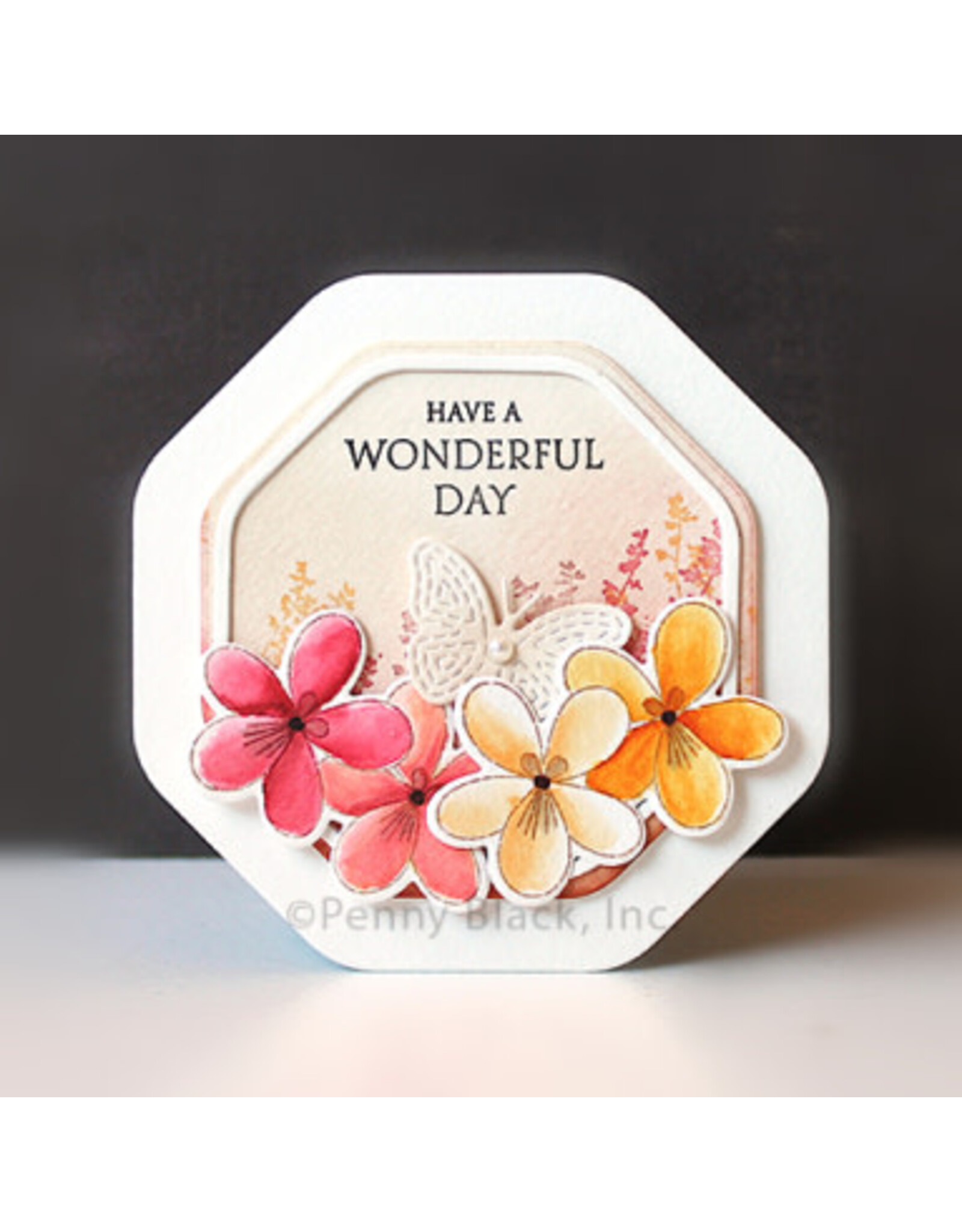 PENNY BLACK PENNY BLACK DELICATE OCTAGON DIE SET