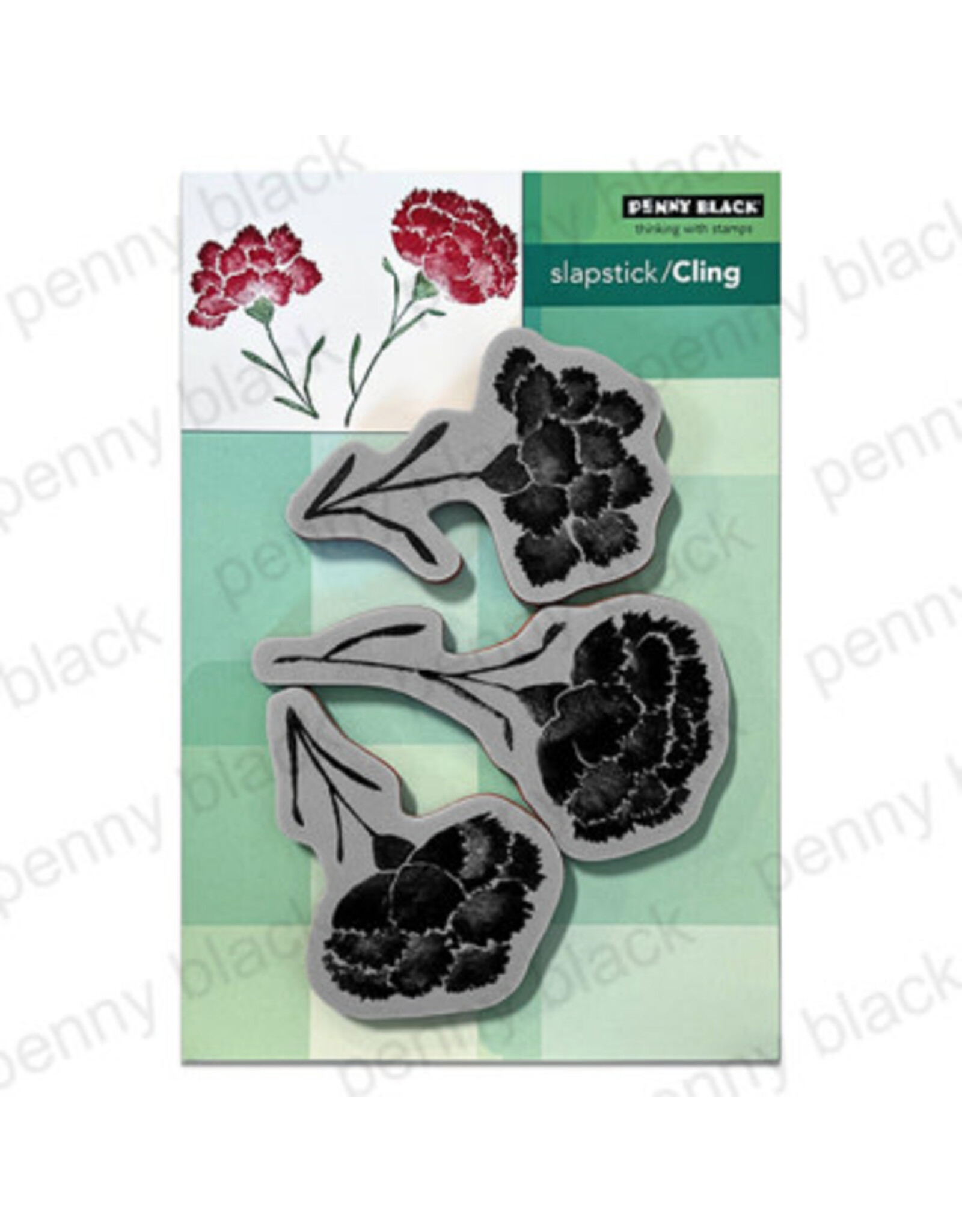 PENNY BLACK PENNY BLACK TREASURED TRIO CLING STAMP SET