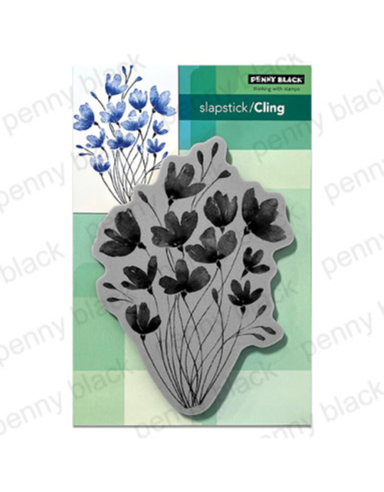 PENNY BLACK PENNY BLACK FLOURISHING CLING STAMP