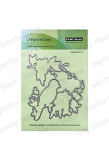 PENNY BLACK PENNY BLACK FEATHERED KINDNESS CUT OUT DIE SET