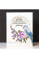 PENNY BLACK PENNY BLACK FEATHERED KINDNESS CUT OUT DIE SET