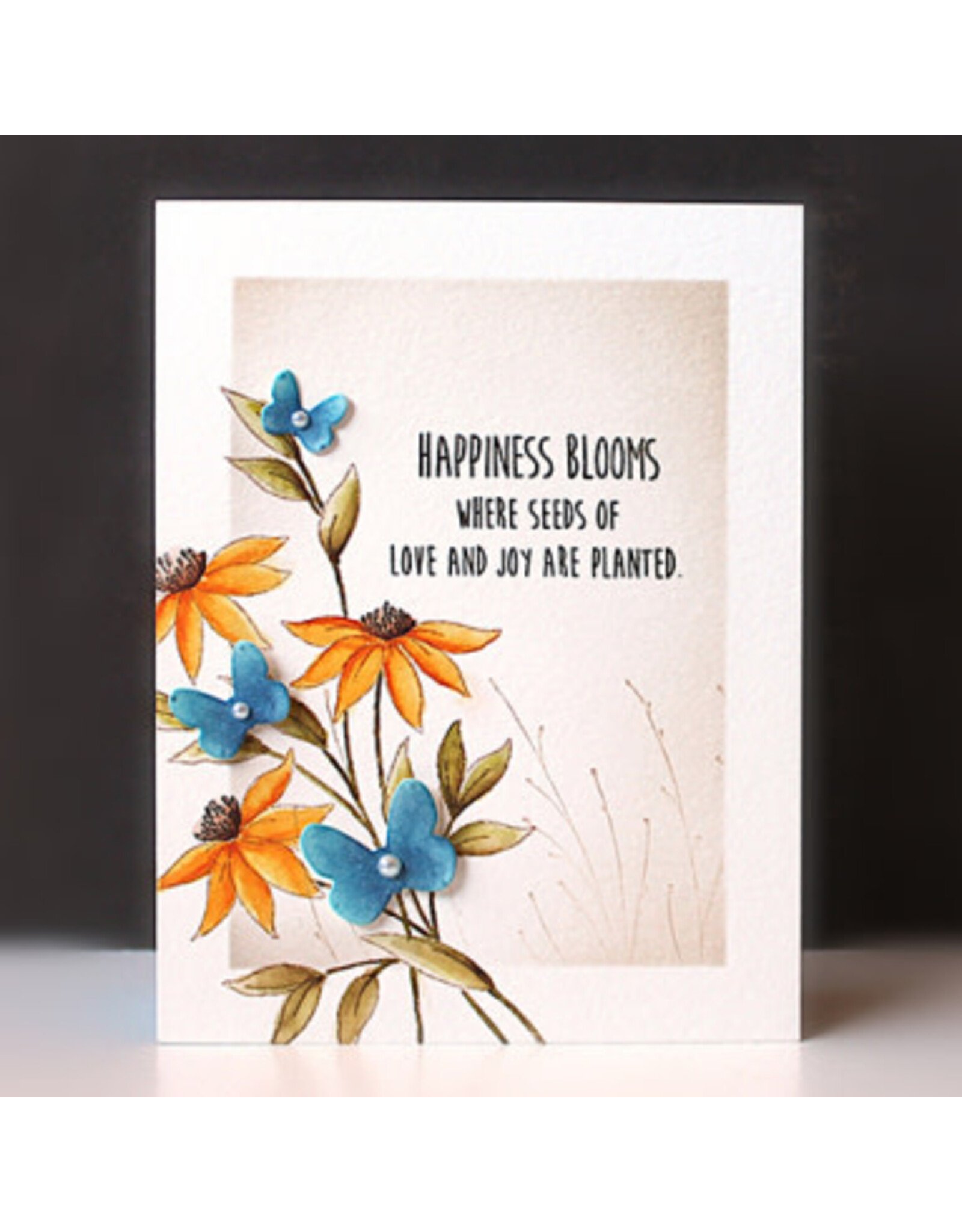 PENNY BLACK PENNY BLACK SENDING BLOOMS CLEAR STAMP SET