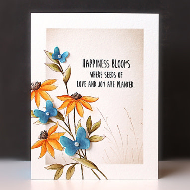 PENNY BLACK PENNY BLACK SENDING BLOSSOMS CUT OUT DIE SET
