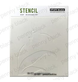 PENNY BLACK PENNY BLACK 3D ORCHID LAYERS STENCIL
