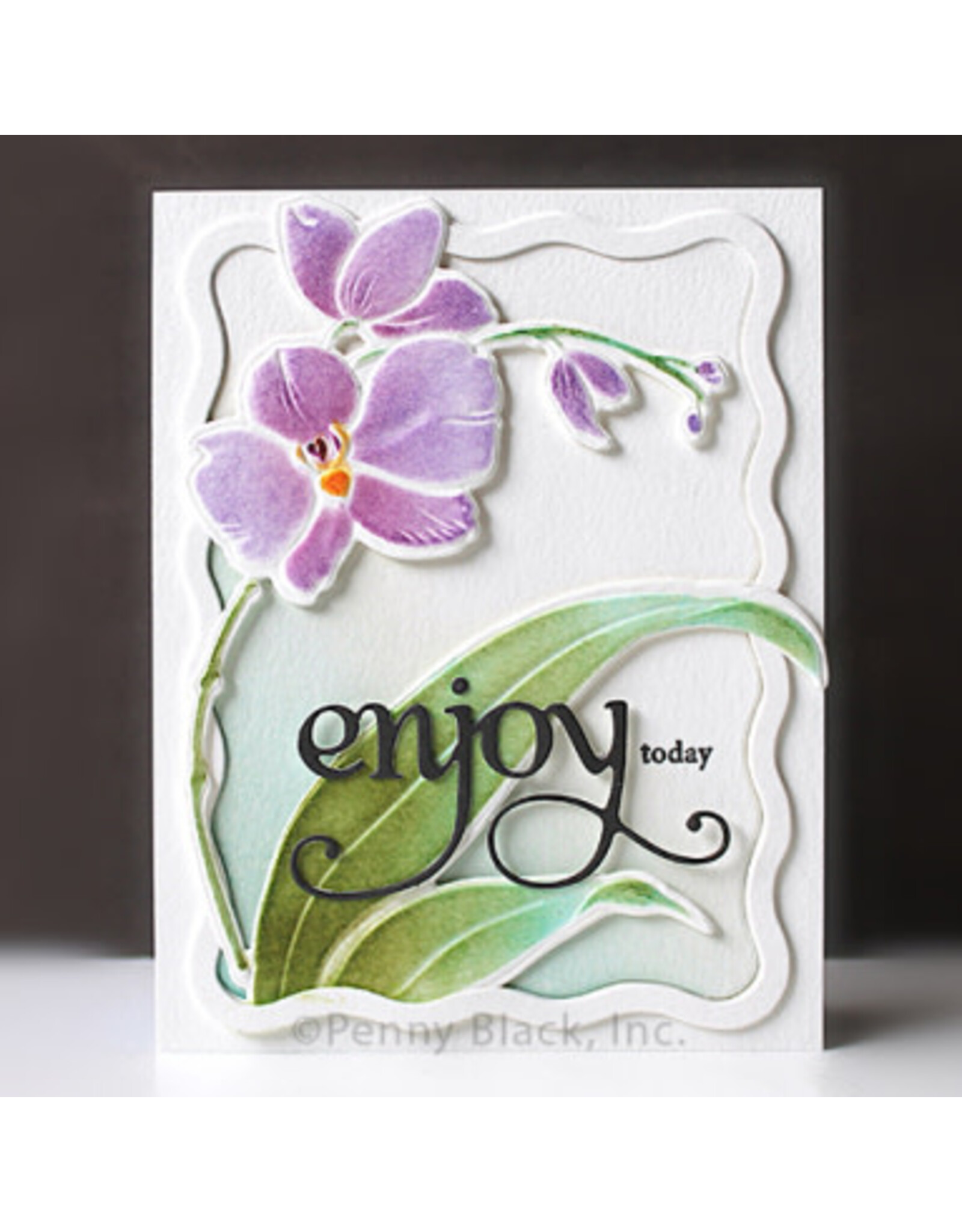 PENNY BLACK PENNY BLACK 3D ORCHID LAYERS STENCIL