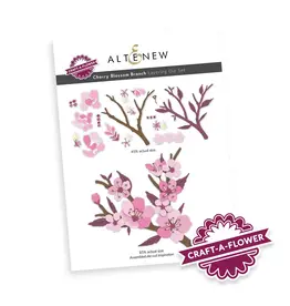 ALTENEW ALTENEW CRAFT-A-FLOWER: CHERRY BLOSSOM BRANCH LAYERING DIE SET
