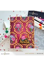 ALTENEW ALTENEW FLORAL CAMEO EMBOSSING FOLDER, STENCIL SET AND DIE BUNDLE