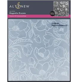 ALTENEW ALTENEW MAGNOLIA DREAMS BOTANICAL 3D EMBOSSING FOLDER