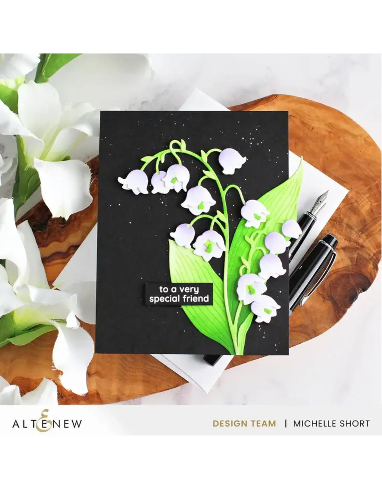 ALTENEW ALTENEW CRAFT-A-FLOWER: LILY OF THE VALLEY LAYERING DIE SET