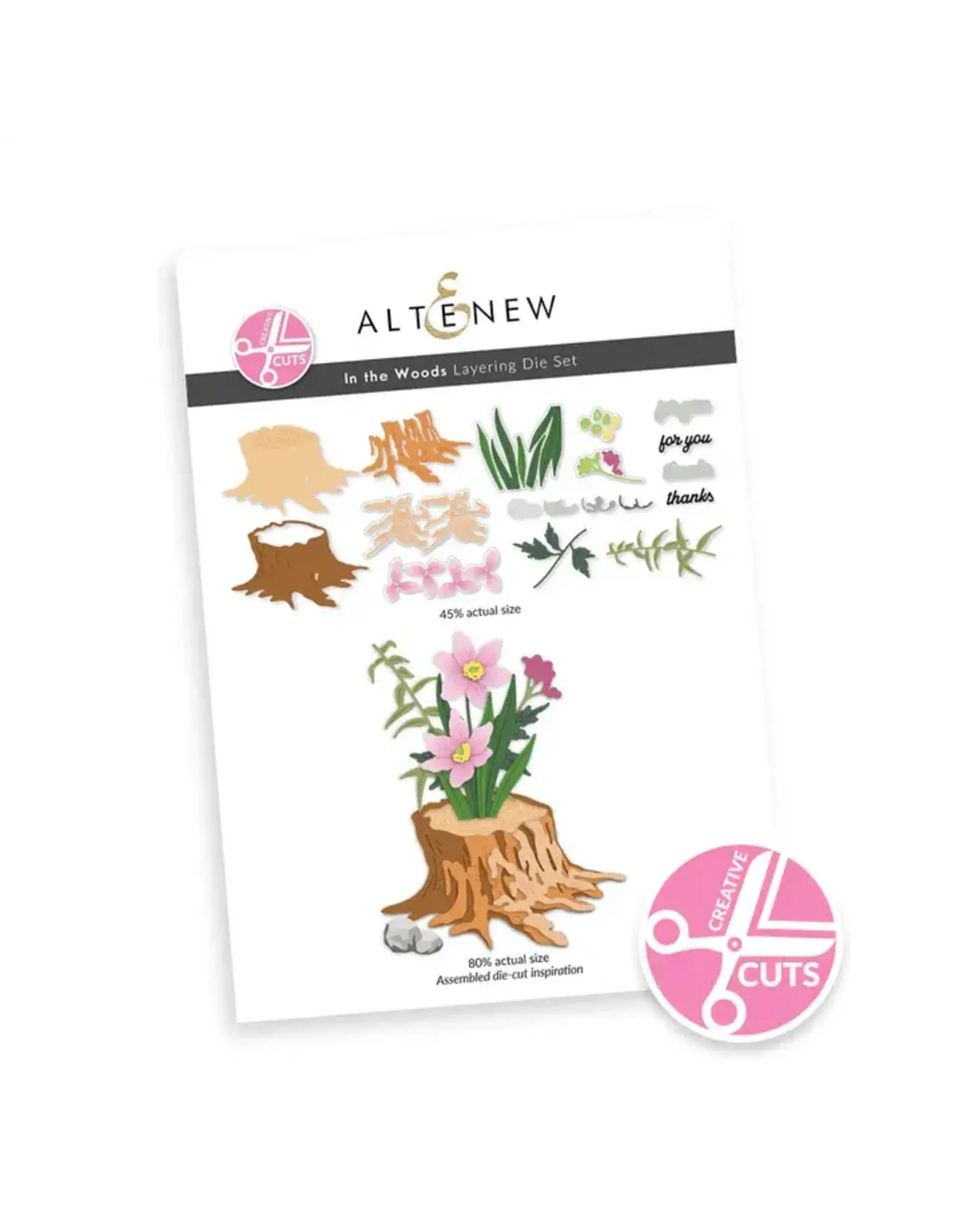ALTENEW ALTENEW IN THE WOODS LAYERING DIE SET
