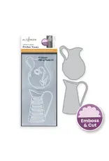 ALTENEW ALTENEW PITCHER VASES EMBOSSING FOLDER & DIE SET