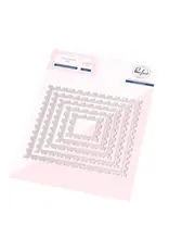 PINKFRESH PINKFRESH STUDIO DOTTED POSTAGE SQUARE DIE SET
