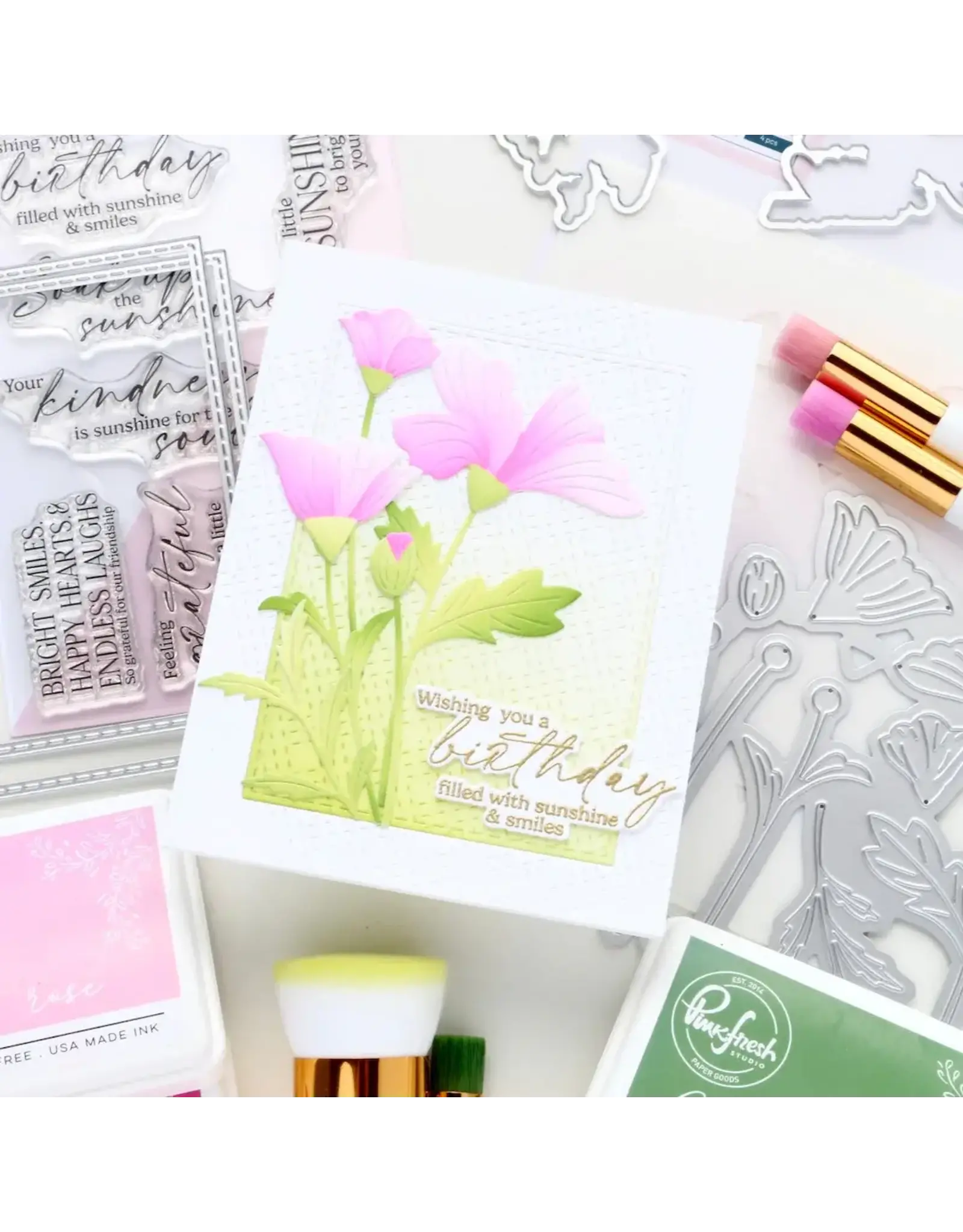 PINKFRESH PINKFRESH STUDIO SINGLE STITCH RECTANGLE DIE SET