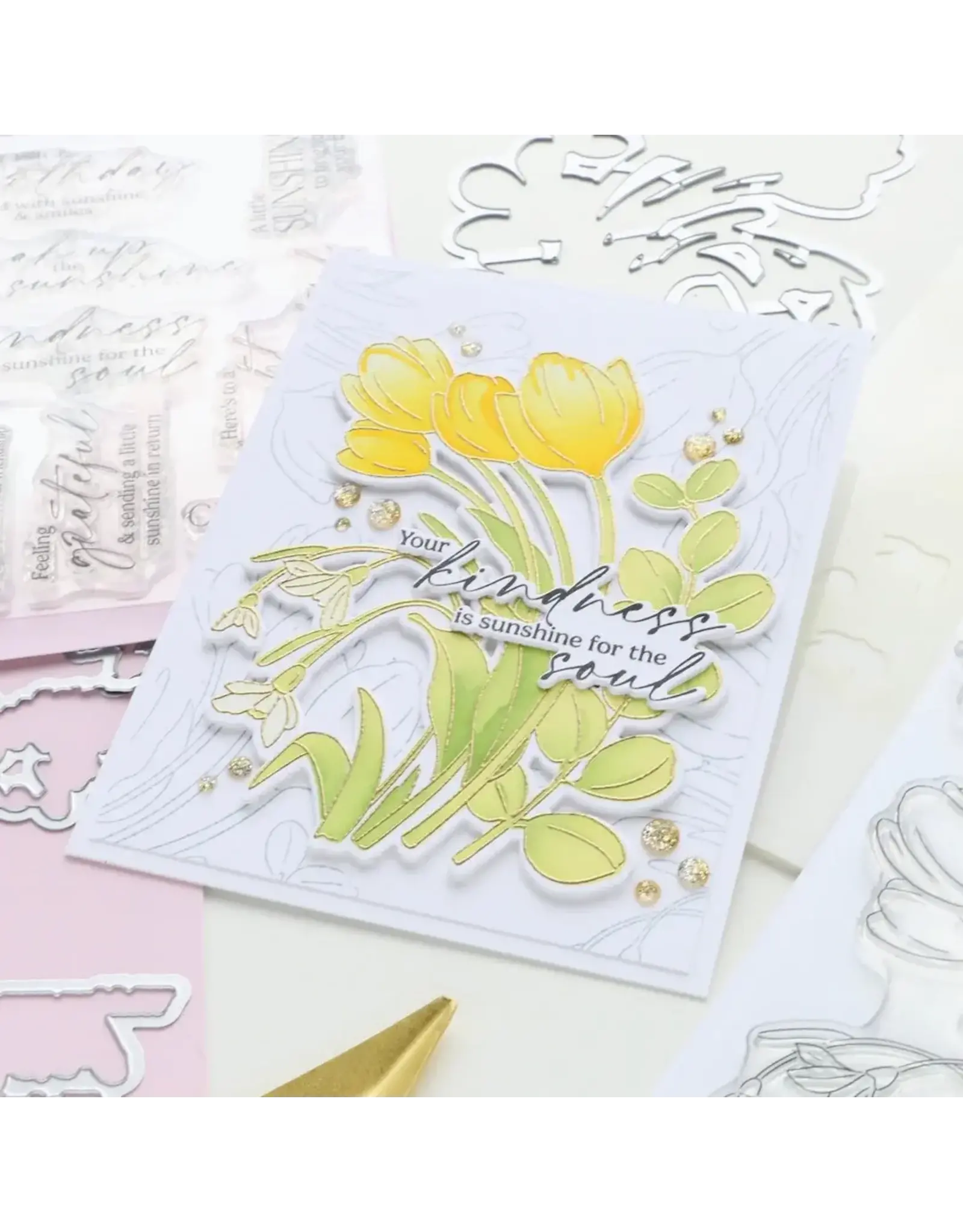 PINKFRESH PINKFRESH STUDIO TIMELESS TULIPS DIE SET