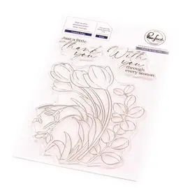PINKFRESH PINKFRESH STUDIO TIMELESS TULIPS CLEAR STAMP SET