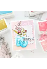 PINKFRESH PINKFRESH STUDIO KEEPSAKES OF THE HEART STENCIL SET 5/PK