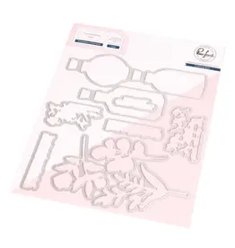 PINKFRESH PINKFRESH STUDIO KEEPSAKES OF THE HEART DIE SET