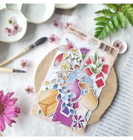 CHOU & FLOWERS CHOU & FLOWERS COLLECTION VIBRATIONS BLOOMING DIE-CUTS