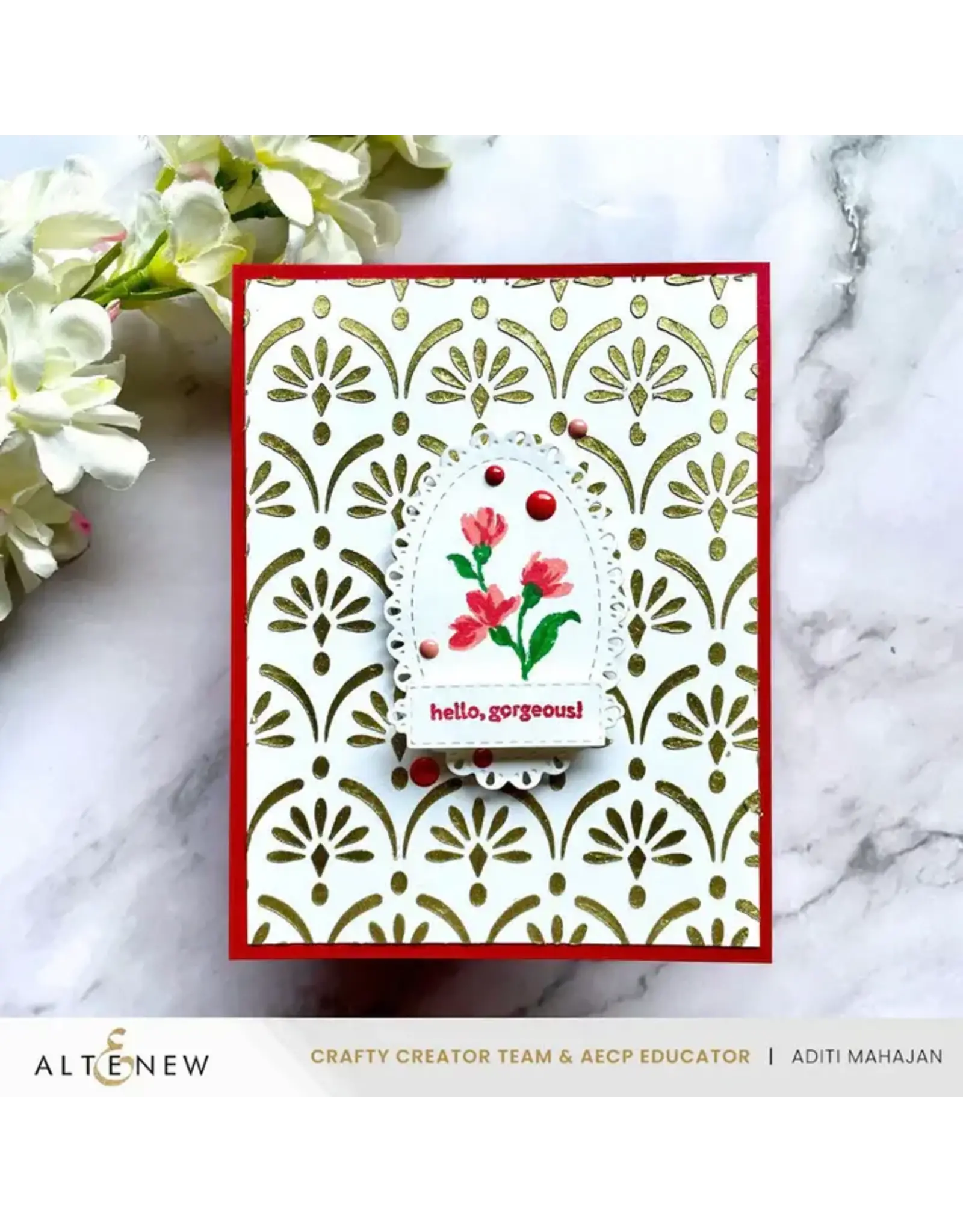 ALTENEW ALTENEW BRASS SHIMMER RELIEF PASTE