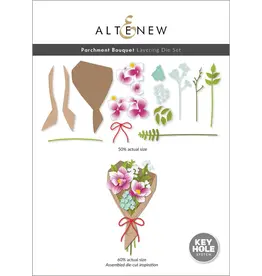 ALTENEW ALTENEW PARCHMENT BOUQUET LAYERING DIE SET