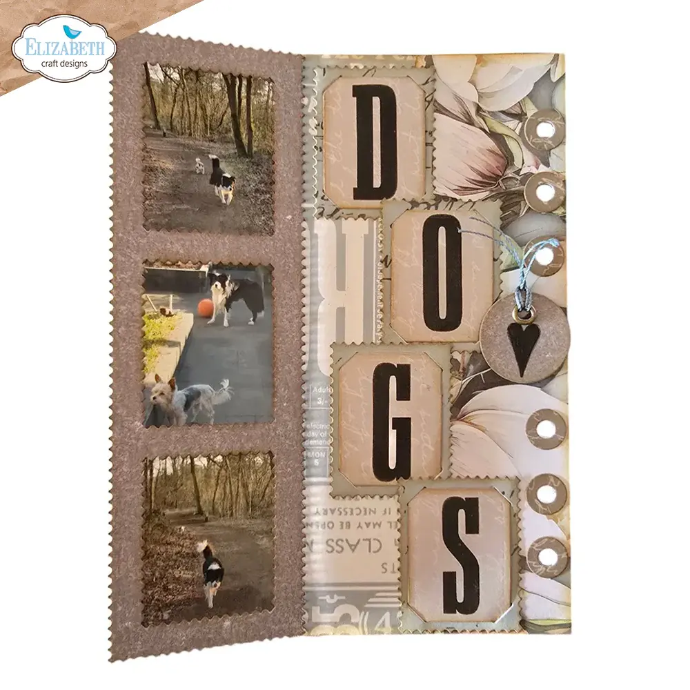 ELIZABETH CRAFT DESIGNS ELIZABETH CRAFT DESIGNS PLANNER ESSENTIALS BOLD ALPHABET CLEAR STAMP SET