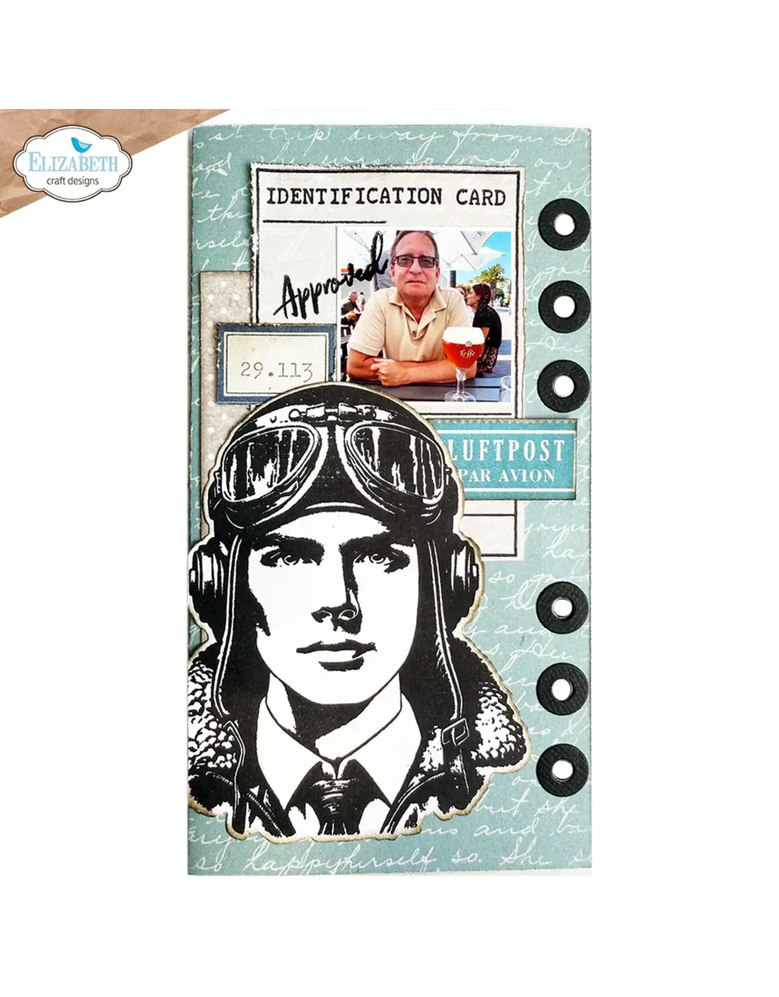 ELIZABETH CRAFT DESIGNS ELIZABETH CRAFT DESIGNS PLANNER ESSENTIALS THE PROPERTY OF CLEAR STAMP AND DIE SET