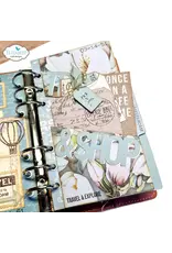 ELIZABETH CRAFT DESIGNS ELIZABETH CRAFT DESIGNS PLANNER ESSENTIALS SLANTING LIBRARY POCKET WITH BAG DIE SET