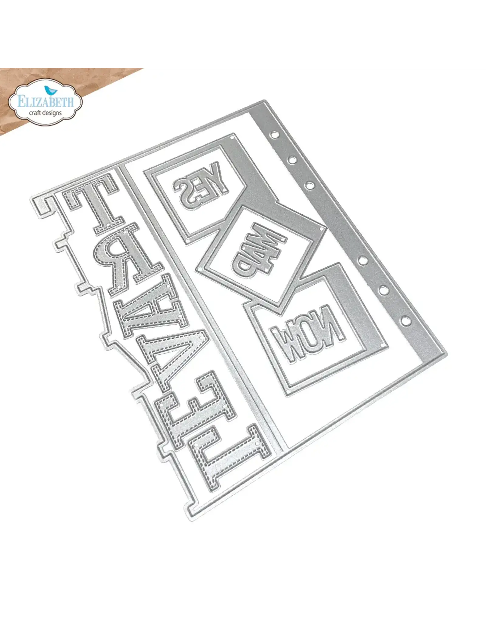 ELIZABETH CRAFT DESIGNS ELIZABETH CRAFT DESIGNS PLANNER ESSENTIALS SIDEKICK ESSENTIALS 34 TRAVEL FOLD OUT DIE SET